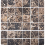    StarMosaic 48X48 Dark Emperador Matt, 305X305X8,