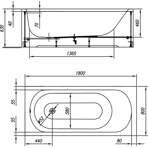    Kolpa Betty 160x70 ,  Basis