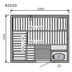    Harvia Variant     S2520