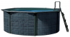 Морозоустойчивый бассейн PoolMagic Rattan круглый 5.5x1.3 м Морозоустойчивый бассейн PoolMagic Rattan круглый 5.5x1.3 м